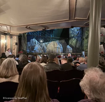 His Majesty's Theatre Stalls P37 view from seat photo