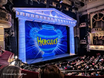 Theatre Royal Drury Lane Royal Circle B43 view from seat photo