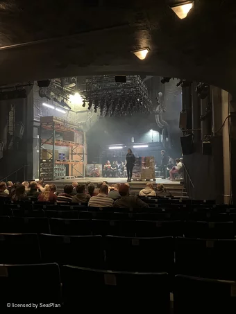 Trafalgar Theatre Stalls N3 view from seat photo