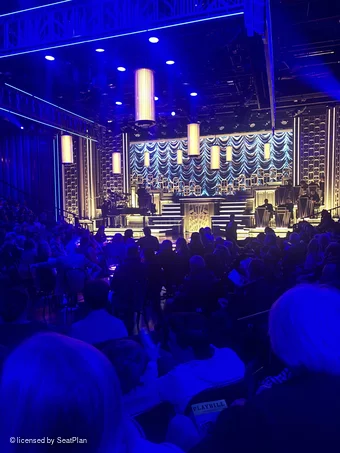 Circle in the Square Theatre Orchestra C112 view from seat photo