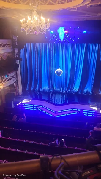 Criterion Theatre Upper Circle A14 view from seat photo