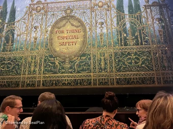 Theatre Royal Drury Lane Stalls C21 view from seat photo