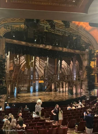 Richard Rodgers Theatre Orchestra P17 view from seat photo