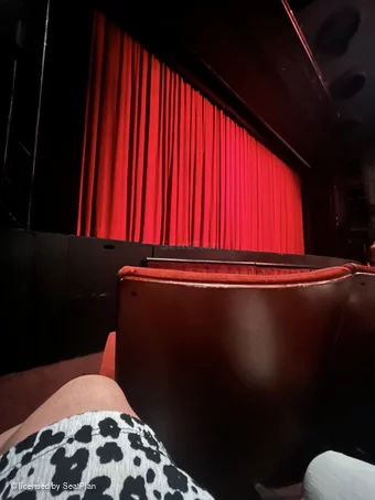 Peacock Theatre Stalls C25 view from seat photo