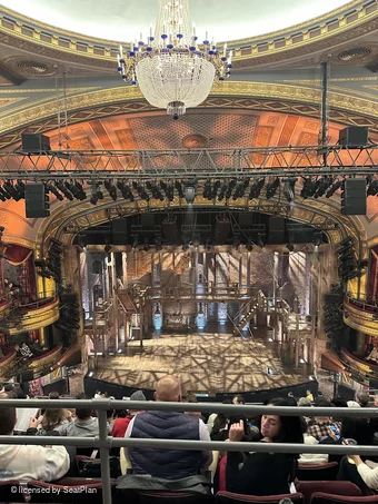 Richard Rodgers Theatre Rear Mezzanine G106 view from seat photo