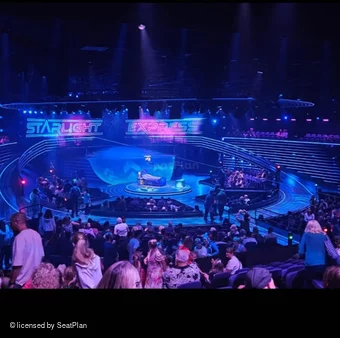 Wembley Park Theatre Locomotive Seats W5 view from seat photo