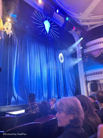 Criterion Theatre Stalls E23 view from seat photo