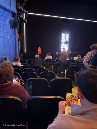 Hayes Theater Orchestra M5 view from seat photo