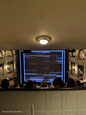 Wyndham's Theatre Royal Circle G13 view from seat photo