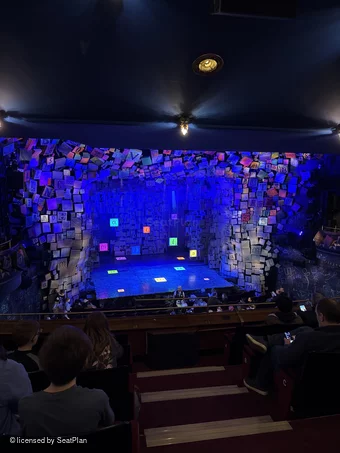 Cambridge Theatre Dress Circle F26 view from seat photo