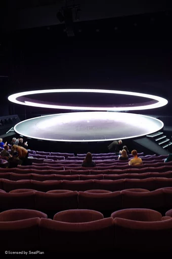 National Theatre - Olivier Stalls O22 view from seat photo