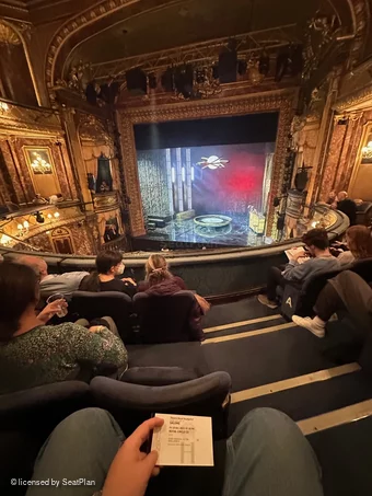 Theatre Royal Haymarket Royal Circle C9 view from seat photo