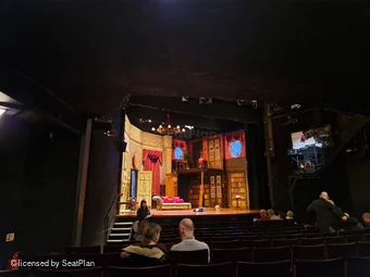Duchess Theatre Stalls L26 view from seat photo