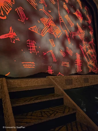 Lyceum Theatre Stalls A30 view from seat photo