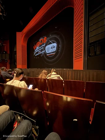 Marquis Theatre Orchestra D10 view from seat photo