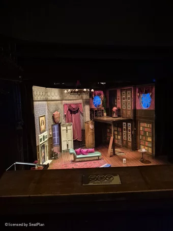 Duchess Theatre Dress Circle A16 view from seat photo