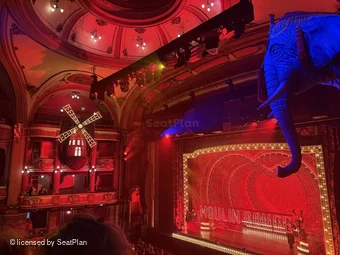 Bristol Hippodrome Grand Circle C5 view from seat photo