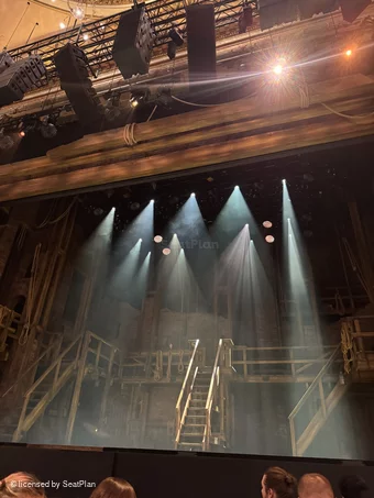 Victoria Palace Theatre Stalls E18 view from seat photo