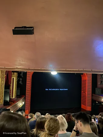 Phoenix Theatre Dress Circle J25 view from seat photo