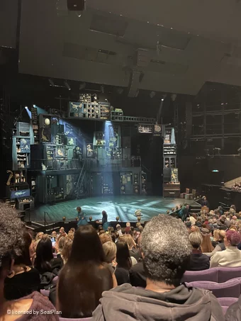 National Theatre - Olivier Stalls R46 view from seat photo