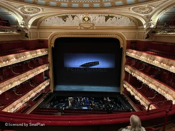 Royal Opera House Amphitheatre E60 view from seat photo