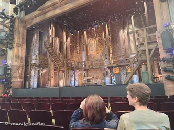 Victoria Palace Theatre Stalls G14 view from seat photo