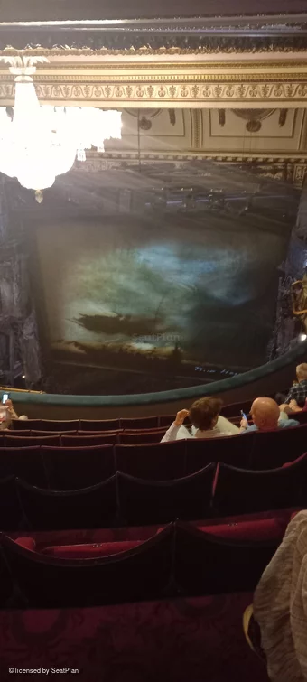 Sondheim Theatre Grand Circle H6 view from seat photo