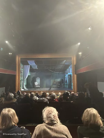 Charing Cross Theatre Stalls M5 view from seat photo