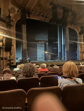 Winter Garden Theatre Orchestra N13 view from seat photo