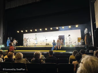 Sadler's Wells Stalls E7 view from seat photo