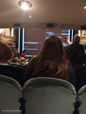 Wyndham's Theatre Stalls Q15 view from seat photo