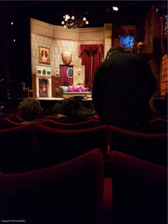 Duchess Theatre Stalls J5 view from seat photo