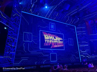 Winter Garden Theatre Orchestra K11 view from seat photo