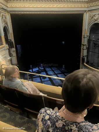 Harold Pinter Theatre Royal Circle C18 view from seat photo