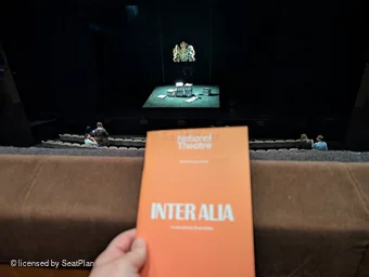 National Theatre - Lyttelton Circle A15 view from seat photo