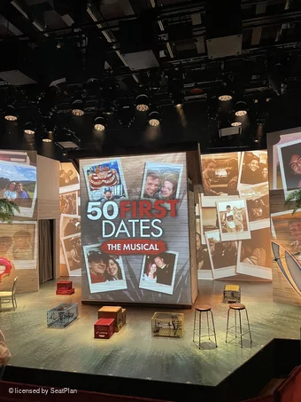 The Other Palace Stalls F7 view from seat photo