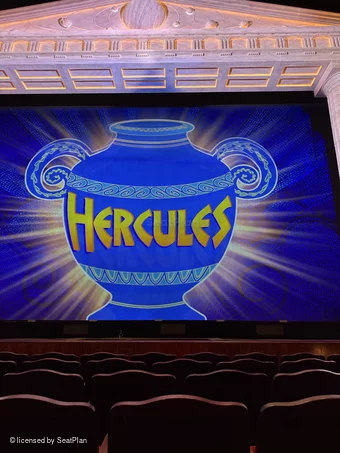 Theatre Royal Drury Lane Stalls F24 view from seat photo