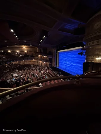 Winter Garden Theatre Mezzanine A34 view from seat photo