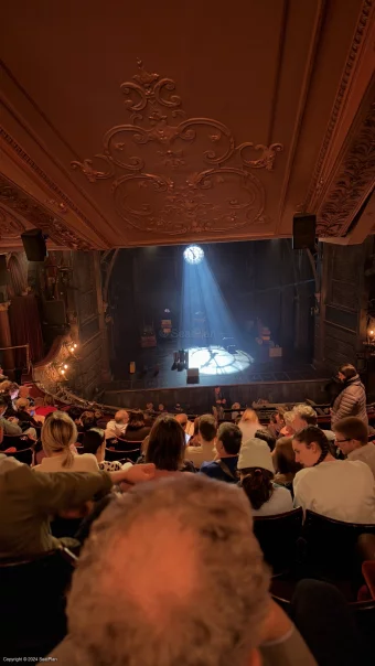 Palace Theatre Dress Circle I23 view from seat photo