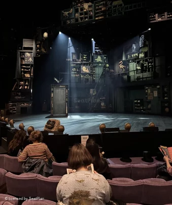 National Theatre - Olivier Stalls E22 view from seat photo