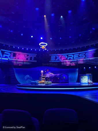 Wembley Park Theatre First Class Carriage 2 CC22 view from seat photo