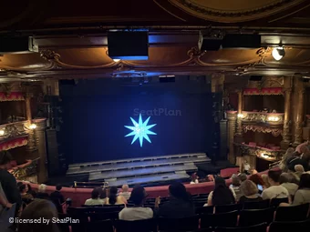 London Palladium Royal Circle J35 view from seat photo
