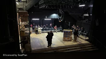 Trafalgar Theatre Dress Circle A21 view from seat photo