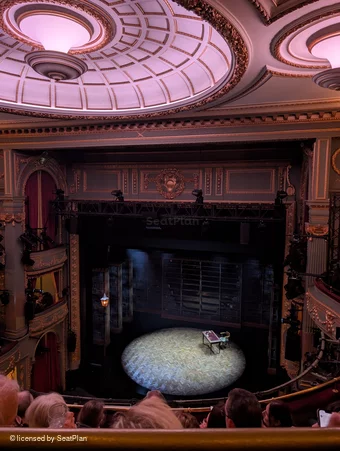Aldwych Theatre Grand Circle D5 view from seat photo