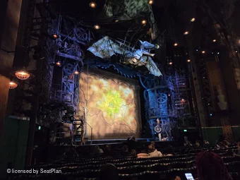 Apollo Victoria Theatre Stalls N46 view from seat photo