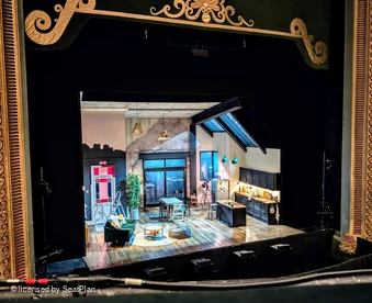 Opera House Manchester Circle A33 view from seat photo