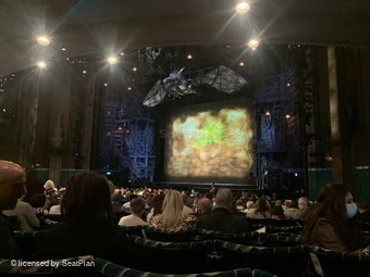 Apollo Victoria Theatre Stalls X3 view from seat photo