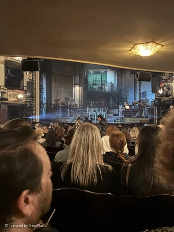 Lyric Theatre Stalls S5 view from seat photo