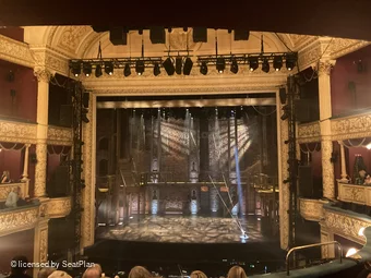 Theatre Royal Glasgow Dress Circle E15 view from seat photo