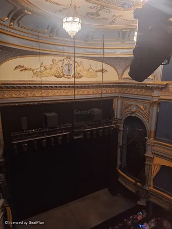Harold Pinter Theatre Balcony A20 view from seat photo
